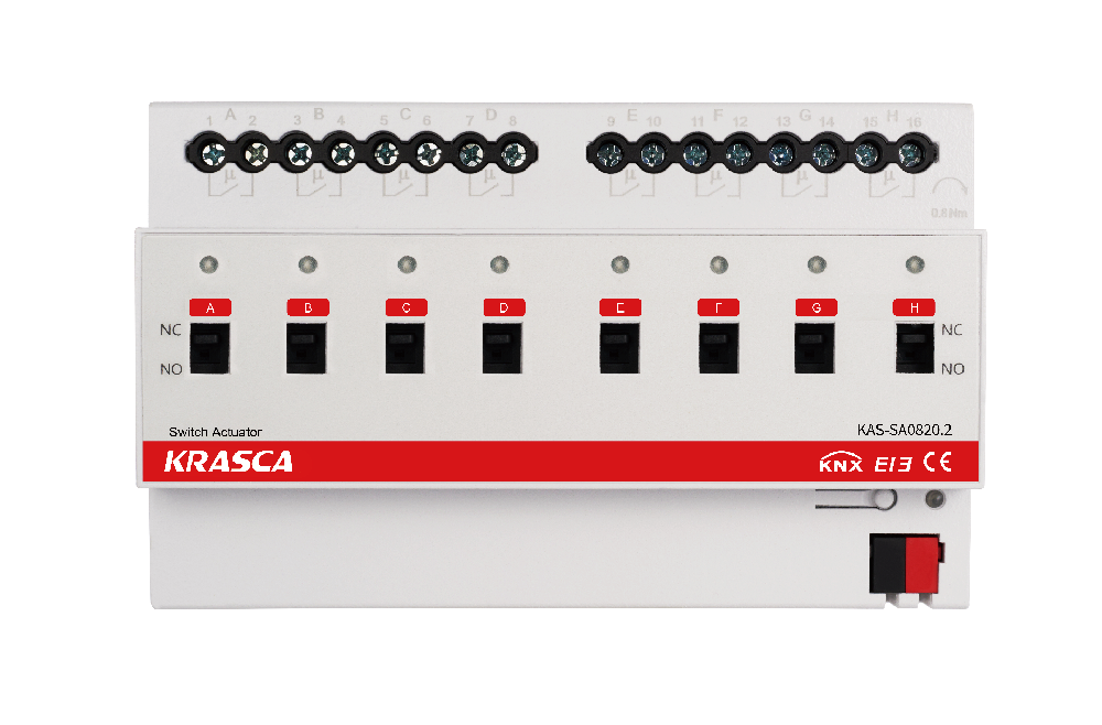 8路20A开关执行器